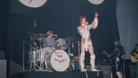 Getty Images David Bowie and the Spiders from Mars