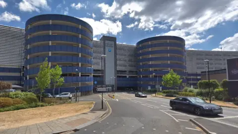 Google Cabot Circus car park