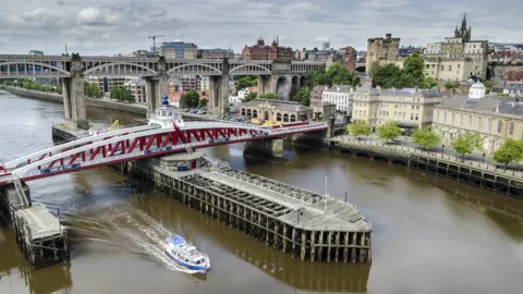 Getty Images View of Newcastle Quayside