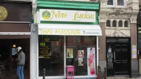 Google Nine Lucksa massage parlour