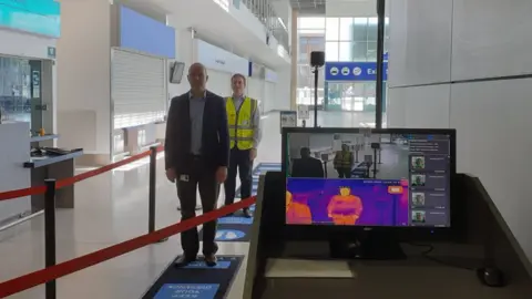 Portsmouth International Port thermal scanner