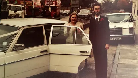 Family photo Photo of Su and Steve on their wedding day.