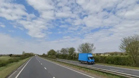 A303 dual carriageway near Andover