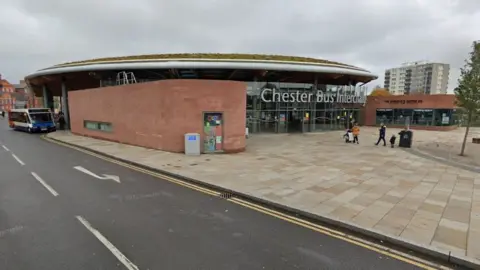 Google Chester bus station