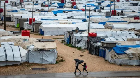 Getty Images Al-Roj Camp in Syria