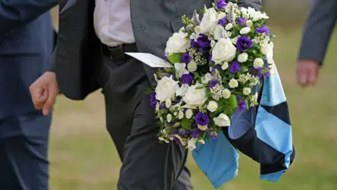 PA Media Flowers with Wycombe Wanderer shirt