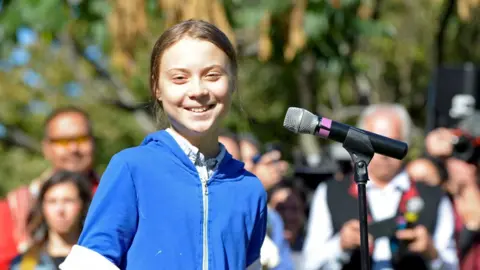 Reuters Climate activist Greta Thunberg in Montreal