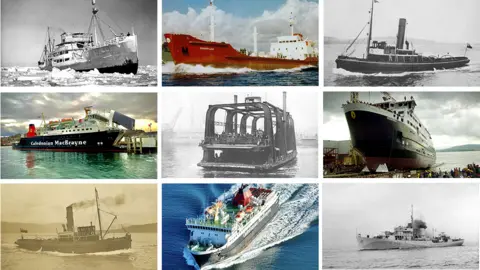 BBC composite image of ships