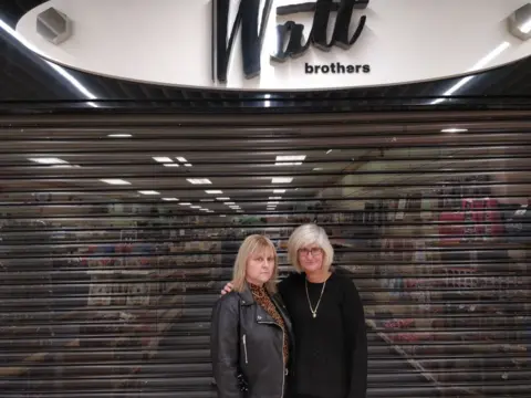 BBC Suzy McMillan and Lesley McKinnell