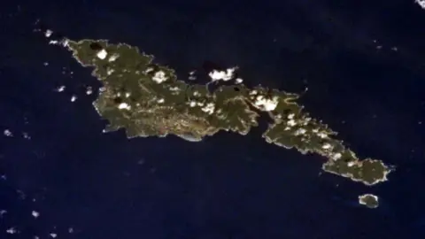 NASA Tutuila in American Samoa as seen from space