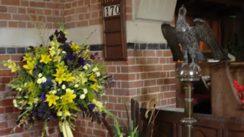 Facebook Pidley Village Pidley stolen lectern