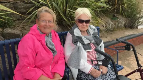 L-R: Jacque Depaul and her mother Helen Charles