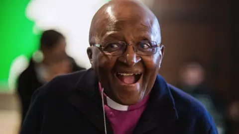 Desmond Tutu in Cape Town in 2019