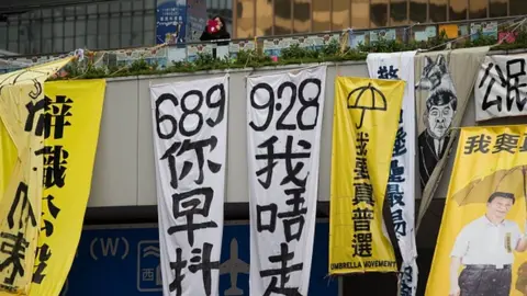 AFP "689" is a nickname for Hong Kong's former leader CY Leung