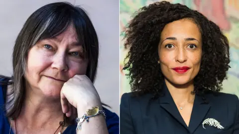 EPA/Getty Images Ali Smith and Zadie Smith