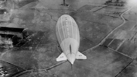 Historic England The British airship R101