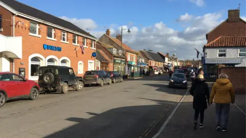 Watton Town Council Barclays on Watton's High Street