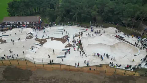 BBC Les Quennevais skate park, Jersey