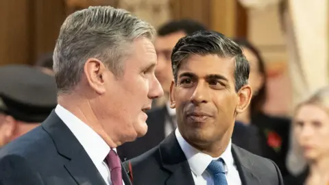 Getty Images Keir Starmer and Rishi Sunak