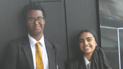 Shireland Collegiate Academy Abdullahi and Rushma