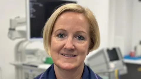Photo of the Head of Nursing for community hospitals in Leicester.