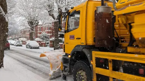 Worcester City Council Gritter