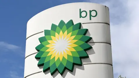 Getty Images BP sign