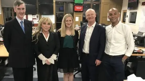 Jacob Rees Mogg, Helen Lederer, Lucy Fisher, David Willetts, Chuka Umunna