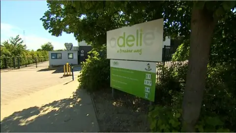 Adelie Foods entrance at Milton Keynes