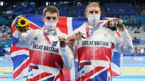 Getty Images Duncan Scott and Tom Dean