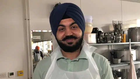 Kate Bradbrook/BBC Kawaldeep Singh