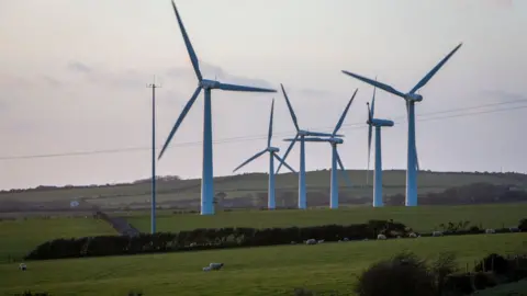 Getty Images Wind farms