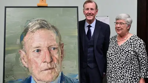 PAcemaker David Trimble portrait unveiling at Queen's University