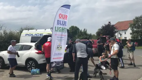 Phil Spencer Charity walk