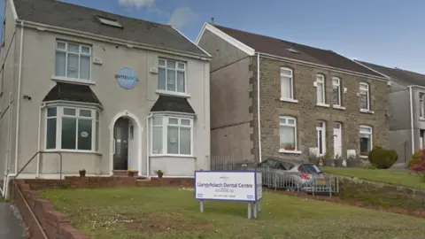 Google Llangyfelach dental practice