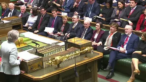 HoC Theresa May in the Commons