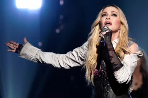 Getty Images Madonna performs onstage during the 2015 iHeartRadio Music Awards on March 29, 2015 in Los Angeles, California