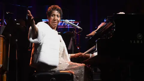 Getty Images Aretha Franklin in 2017