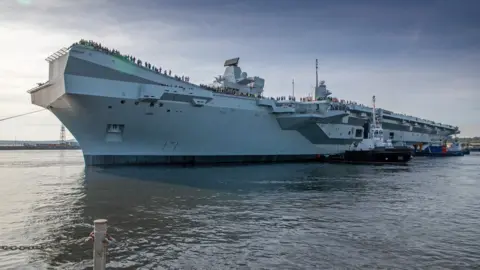 Crown copyright 2019 HMS Prince of Wales