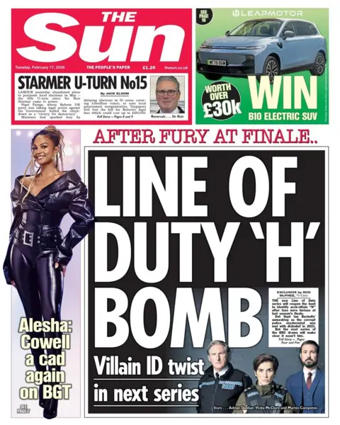 "Line of Duty 'H' Bomb."