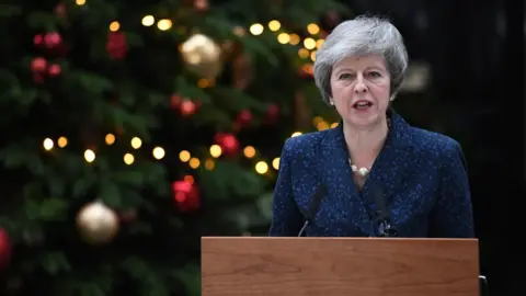 Getty Images Theresa May