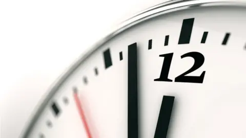 Getty Images A clock