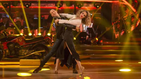 Brendan Cole and Charlotte Hawkins