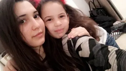 PA Media Ms Borg's daughters