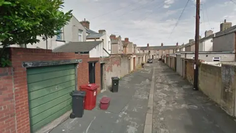 Google Barrow back street