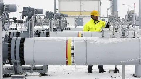 Getty Images Gas pipeline in Germany