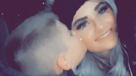 Jessica Mellor Jess and her son