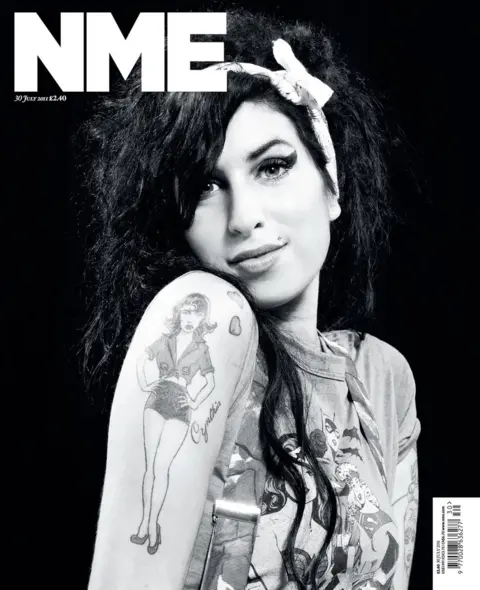 NME Amy Winehouse's NME cover