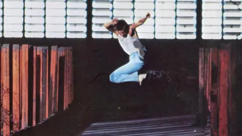 Moviestore/REX/Shutterstock Kevin Bacon in Footloose