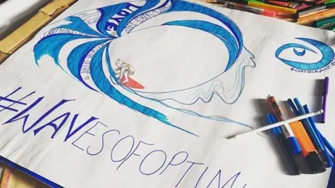 Beth Kirkby wave drawing